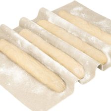 Natural Linen Bakers Couche for Bread Dough, 35"x26" Large Proofing Cloth for Baking Baguette Loaves